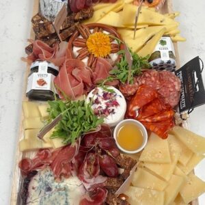 tapasplank op hout *pikant*